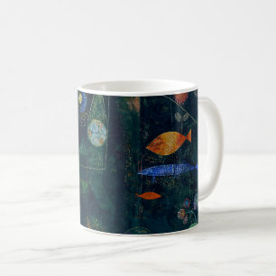 Mug Paul Klee Fish Magic Peinture Abstraite Art graphi