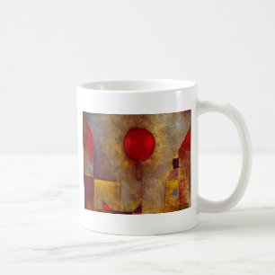 Mug Paul Klee Red Balloon Art Abstrait Coloré 