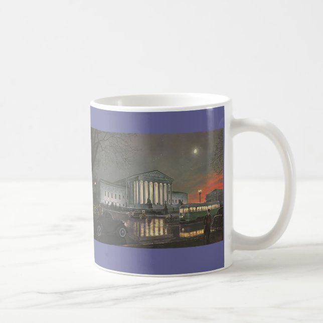 Mug Paul McGehee "La Cour Suprême au clair de lune" Mu (Droite)