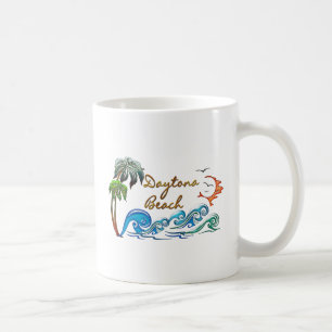 Mug paumes 3d, vagues et coucher du soleil DAYTONA