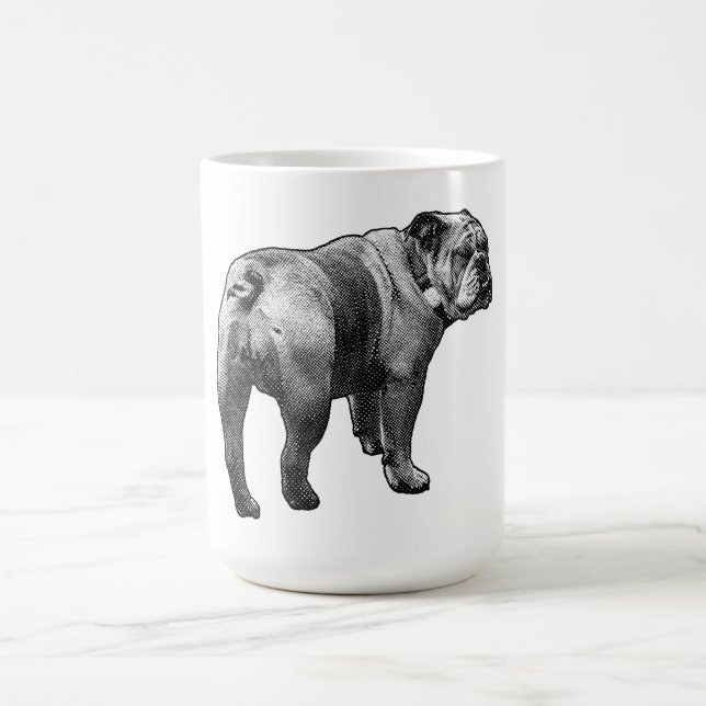 Mug Pause Bouledogue, Gorgée Stable (Centre)