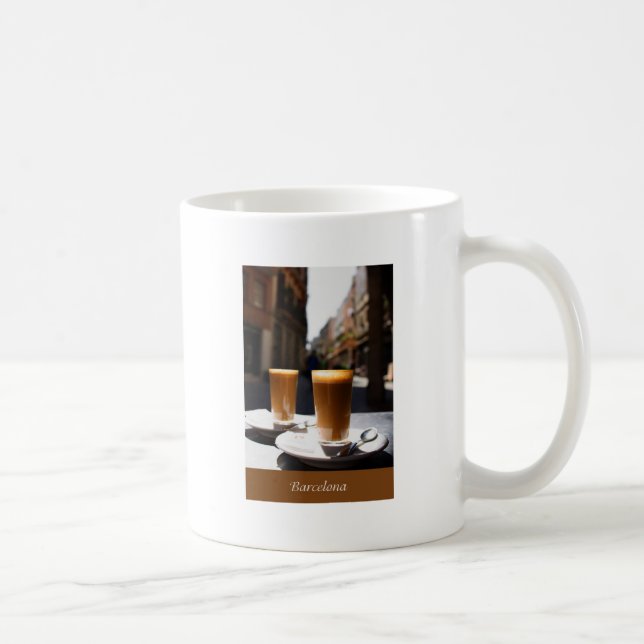 Mug Pause-café de Barcelone (Droite)