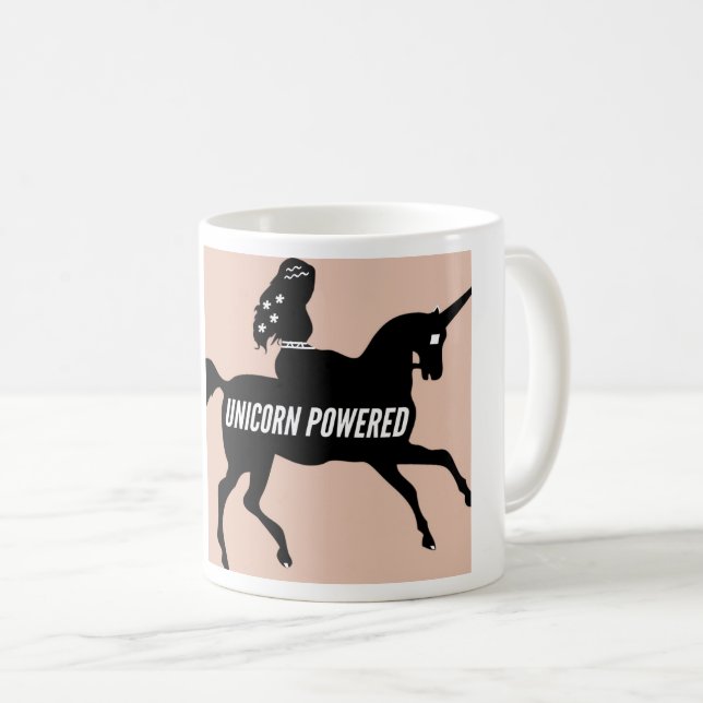 Mug Pause-café de licorne (Devant droit)