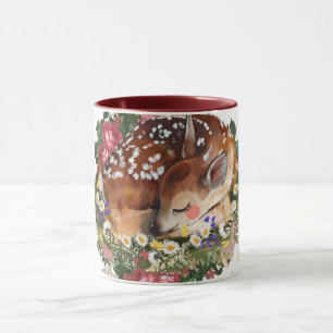 Mug Pauvres couchés, Graphique animal Brown
