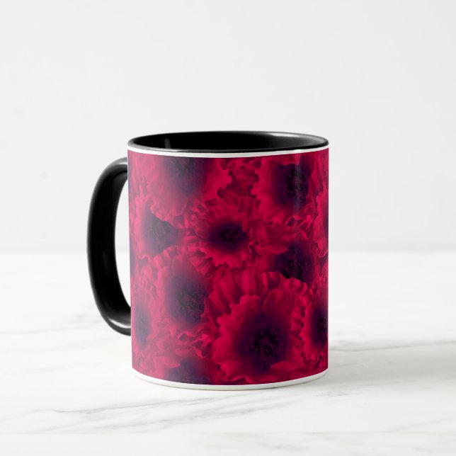 Mug Pavot rouge (Devant gauche)