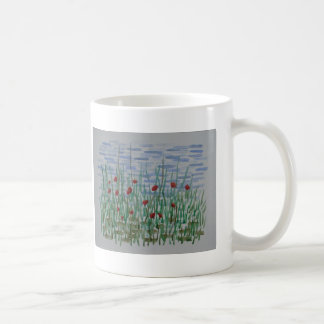 Mug Pavots et roseaux