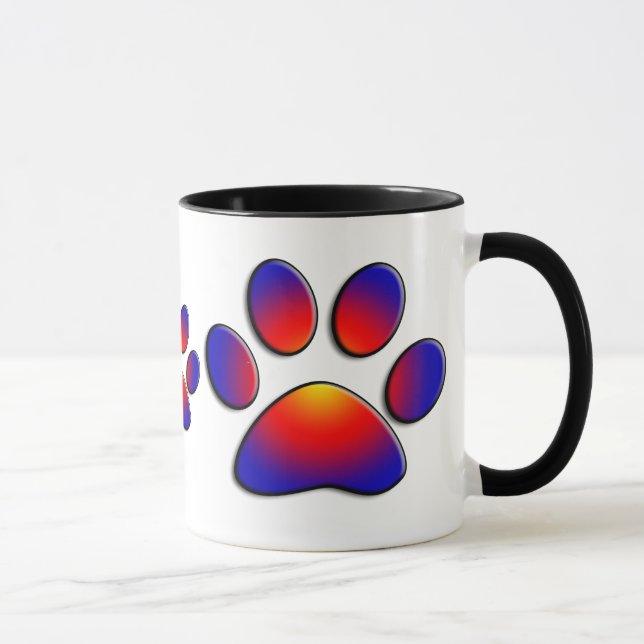MUG PAW COLORÉ (Droite)