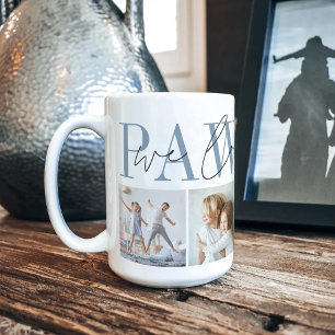 Mug Pawpaw We Love You 4 Photo Collage