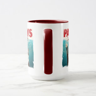 Mug PAWS Parody Chat Souris Drôle Amoureux des chats e