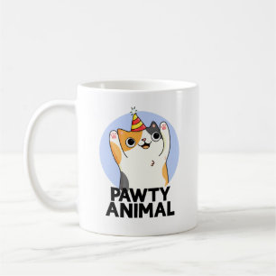 Mug Pawty Animal Funny Party Chat Pun