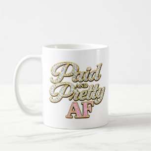 Mug Payée Et Super Canon AF Diamond Glam   Girl Boss