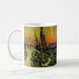Mug Paysage au clair de lune de Vincent Van Gogh