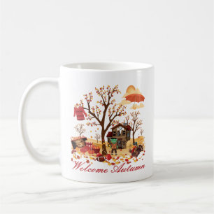 Mug Paysage bienvenu d'automne d'automne