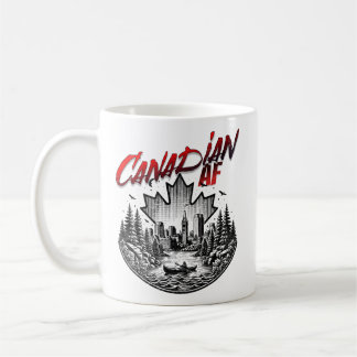 Mug Paysage canadien de la Force aérienne Canot feuill