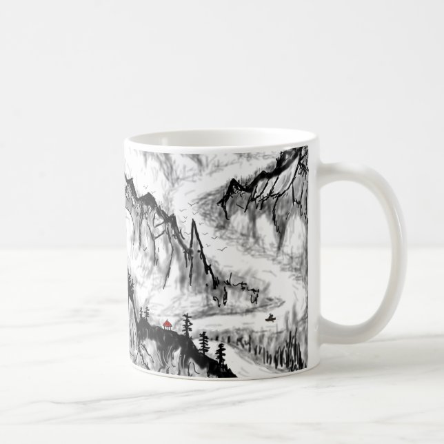 Mug paysage chinois (Droite)