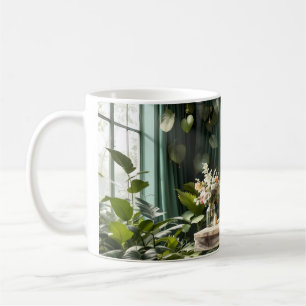 Mug Paysage de jardin romantique