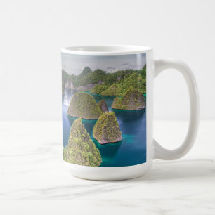 Mug Paysage de l'île de Wayag, Indonésie