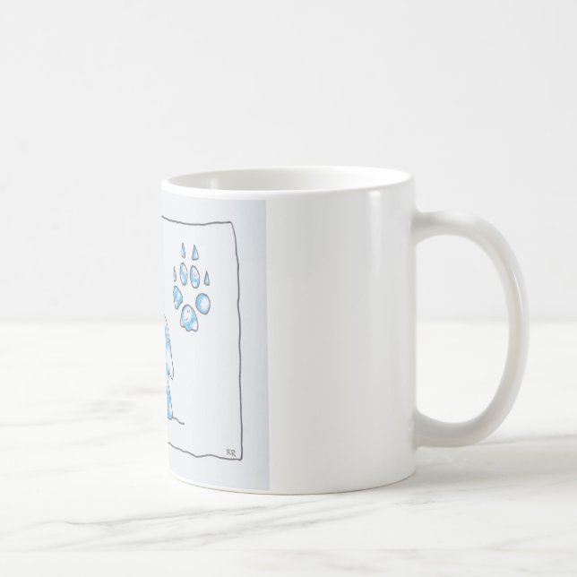 Mug PAYSAGE de PATTE du LOUP UN de CIEL par Ruth I.