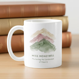 Mug Paysage de recherche Merci enseignant nourricier