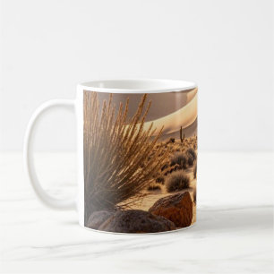 Mug Paysage désertique au coucher du soleil