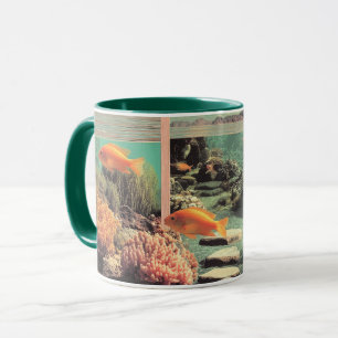 Mug Paysage Désertique Océanique Surréaliste avec Port