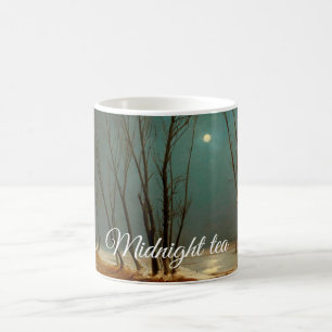 Mug Paysage en hiver au clair de lune par Carl Blechen
