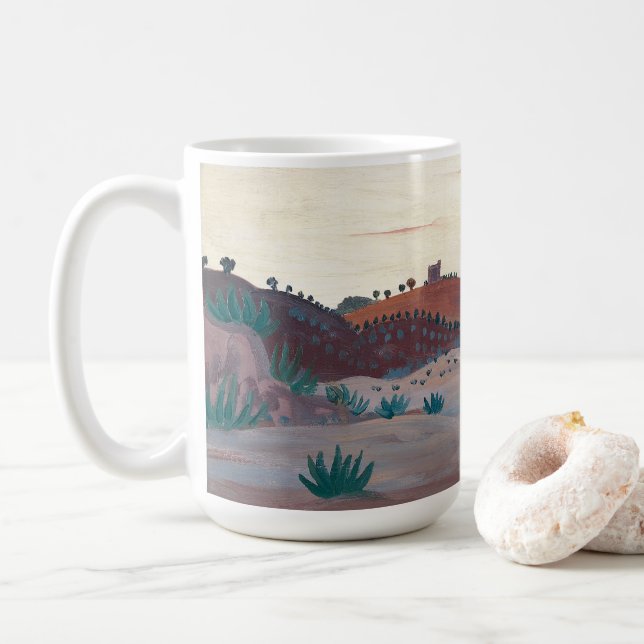 Mug Paysage espagnol | James Dickson Innes (Avec donut)