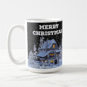 Mug Paysage hivernal Snowy House Joyeux Noël