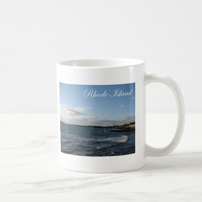 Mug Paysage marin dans Île de Rhode (Droite)