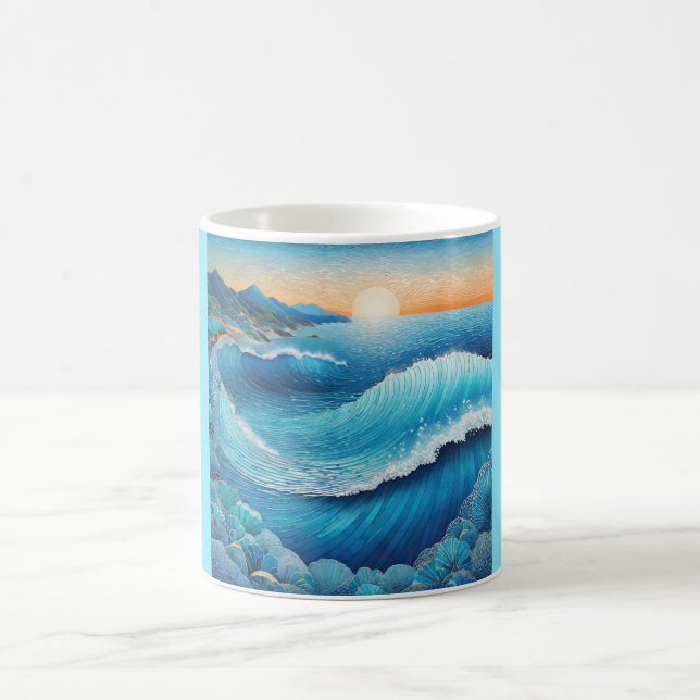 Mug Paysage marin de Fantasia Waters (Centre)