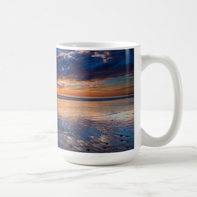Mug Paysage marin spectaculaire, coucher de soleil, CA (Droite)