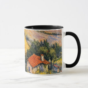 Mug Paysage toscan art   impression de peinture de cam
