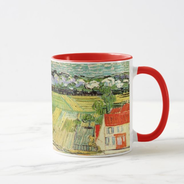 Mug Paysage, transport et train par Vincent van Gogh (Droite)