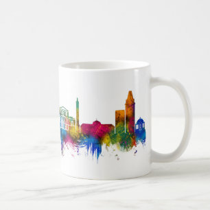 Mug Paysage urbain de Darmstadt en Allemagne