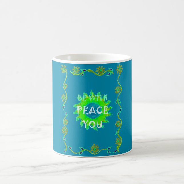 Mug Peace Be with You Art Print (Centre)
