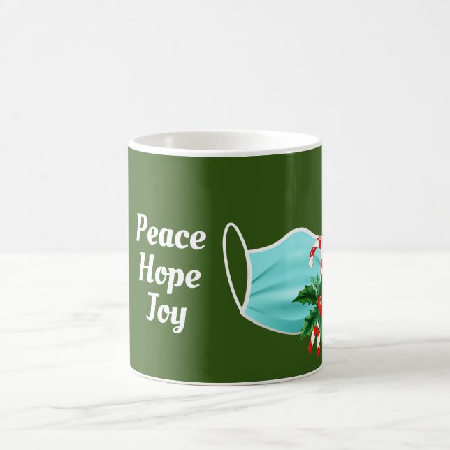 Mug Peace Hope Joy Mask & Sucres de canne (Centre)