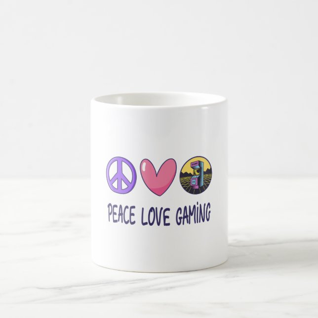 Mug Peace Love Gaming (Centre)