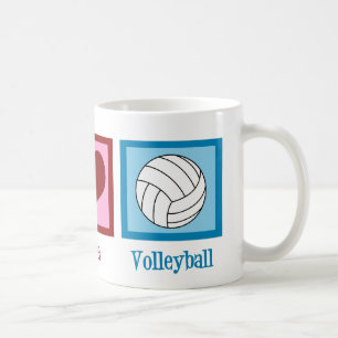 Mug Peace Love Volleyball