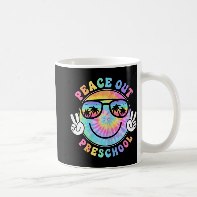 Mug Peace Out School 2024 Dernier Jour De L'École Été (Droite)