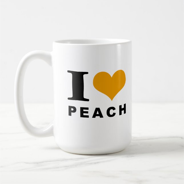 Mug Peach lover (Gauche)