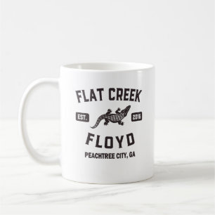 Mug Peachtree City Georgia Alligator Flat Creek Floyd