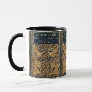 Mug Peacock Art Nouveau