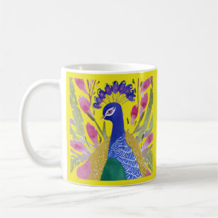 Mug Peacock coloré