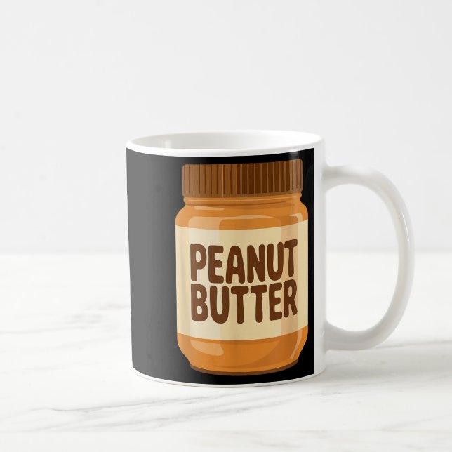 Mug Peanut Butter Shirt Adult Men Women Kids Jelly Cos (Droite)