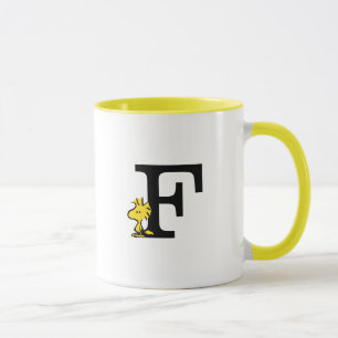 Mug PEANUTS Bois Monogramme F