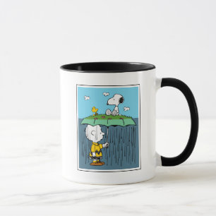 Mug Peanuts   Jour Ensoleillé Jour Pluvieux Moitié & M