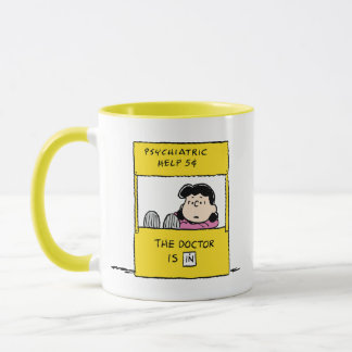 Mug Peanuts | Lucy & the Doctor Is In