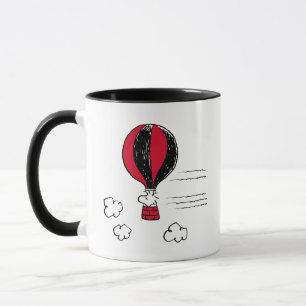 Mug PEANUTS Motif rouge et noir