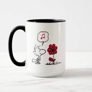 Mug PEANUTS Motif rouge et noir
