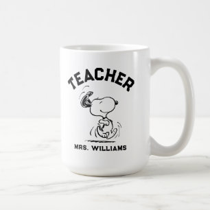 Mug Peanuts   Snoopy Happy Dance Teacher